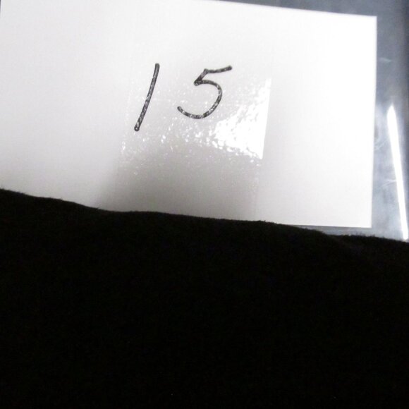 MARGOS Black Leather Wrap Midi Skirt Size 10/ M - Picture 11 of 11